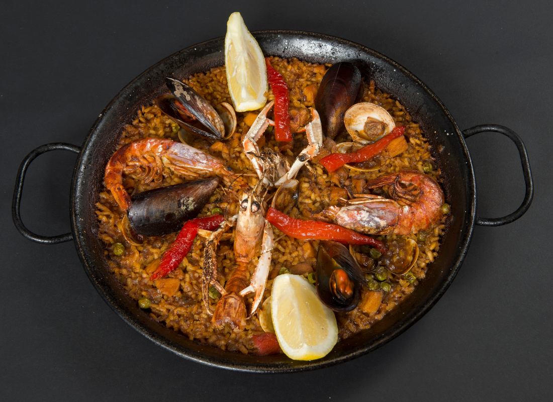 Paella marinera
